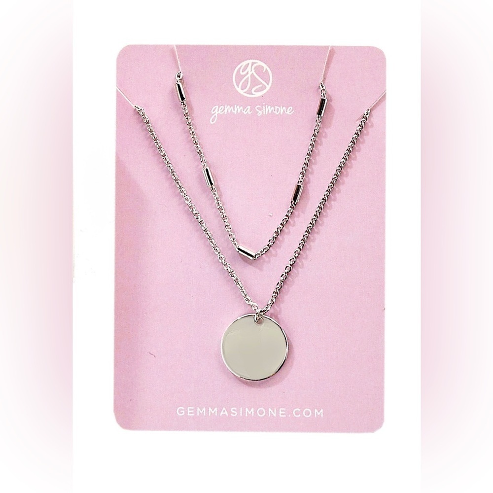 TWO necklace layering set 🖤